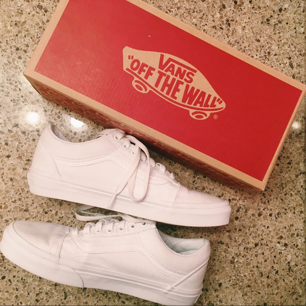 Vans Old Skool True White
